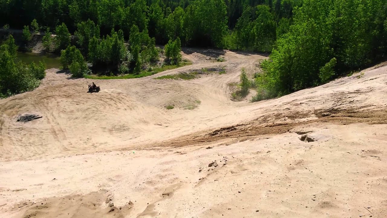 Yamaha bruin 350 hill climb