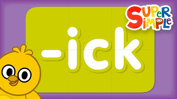Word Family "ick" | Turn & Learn ABCs | Preschool Learning