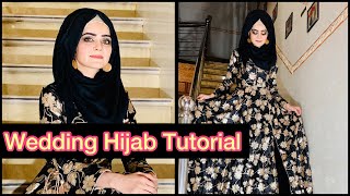 Wedding Hijab Style Simple And Decent Hijab Tutorial For Events Dieian Aqsa