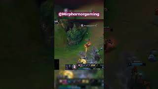 An unexpected triple for Jinx  #leagueoflegends #shorts #jinx #getjinxed #triplekill