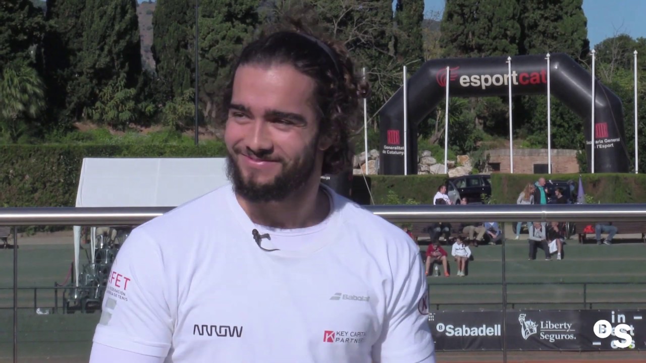 Daniel Caverzaschi y Lola Ochoa en el Máster Nacional de Tenis en Silla de Ruedas - BANCO SABADELL