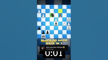 Can You Find the WINNING MOVE in This Chess Puzzle?