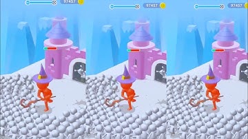 Count master running 3D math gameplay video number master running 3D game video