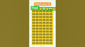 find the odd number  50👈👀#iQtest #iQlavel #study #maths #army