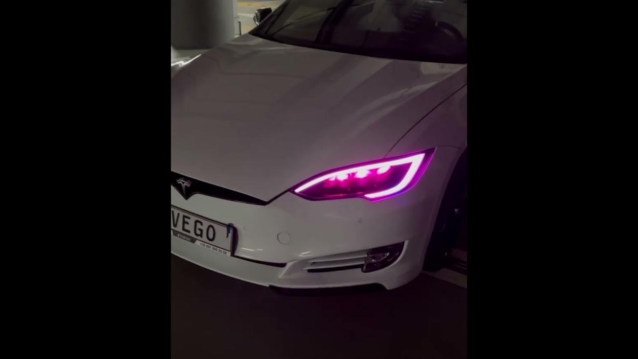 New Tesla Model S Headlights Upgrade YouTube