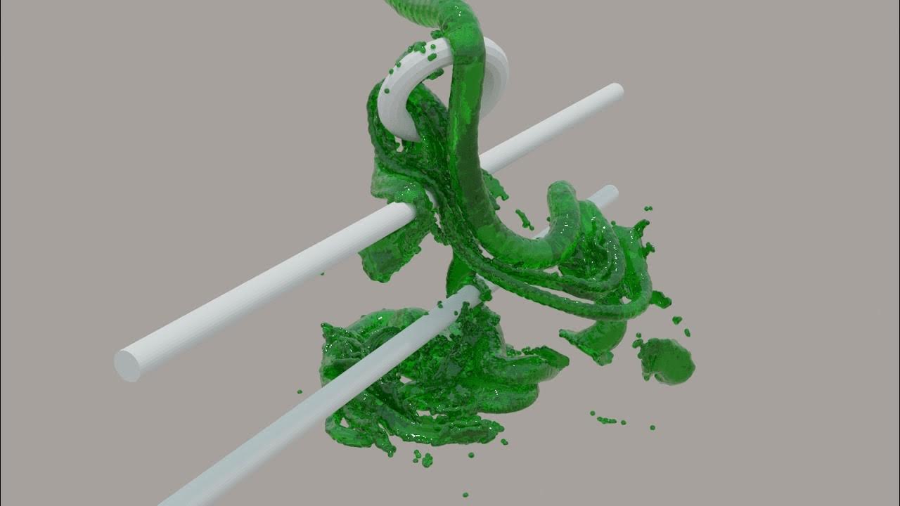 blender slime simulation YouTube