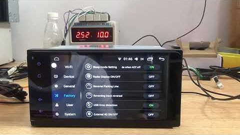 Study touch screen and buttons