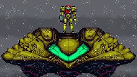 Super Metroid 100% Walkthrough Part 1 Samus Aran. Boss Battle (Ridley) SNES . Nintendo