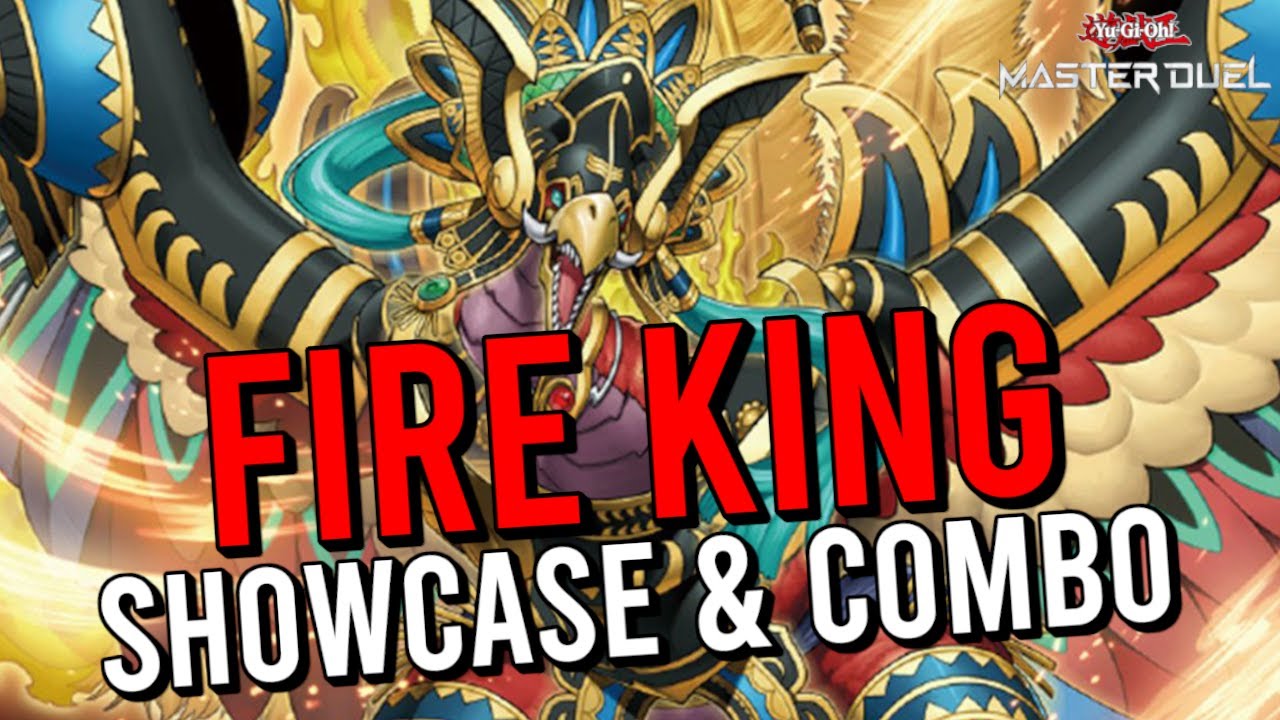 FIRE KING SHOWCASE & COMBOS! | MASTER DUEL!