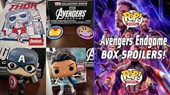 Avengers Endgame Marvel Collector Corps Box Spoilers - A Look At The Cap With Mjolnir Funko Pop!