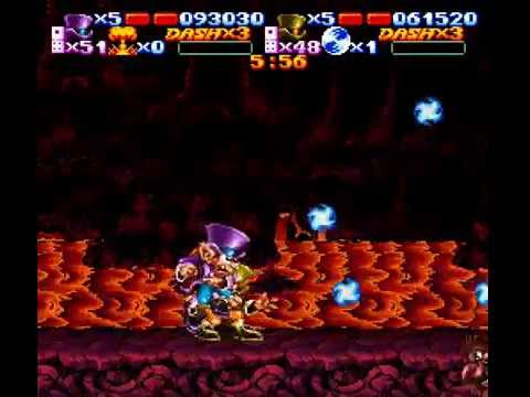 Nightmare Busters SNES 2 player 50fps