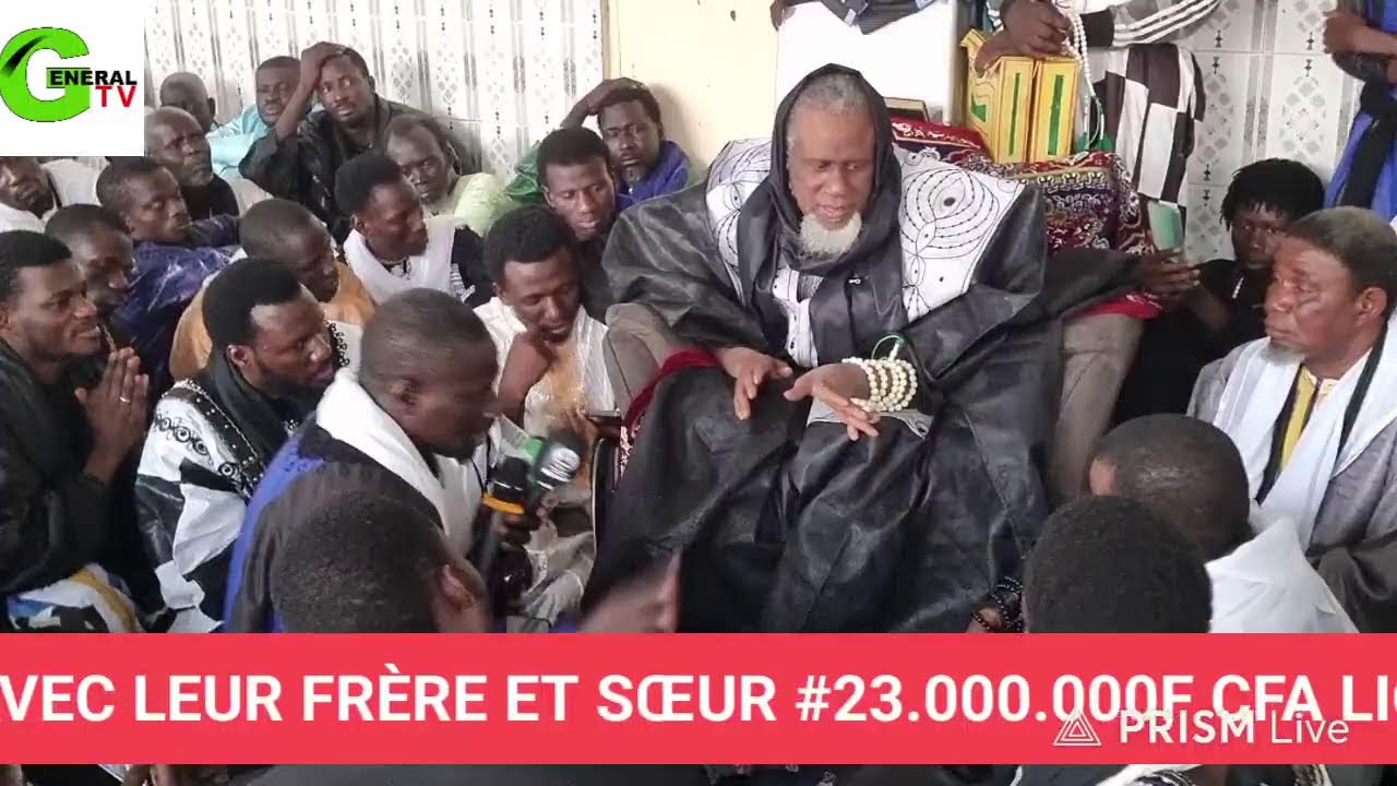 YOBOU NDOGOU SERIGNE MOUSTAPHA SÉNE ET SERIGNE BARA SÉNE GÉNÉRAL AVEC LEUR FRÈRE ET SŒUR 23.000.000f