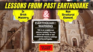 Lessons from Past Earthquake | Brick Masonry & Non Structural Element