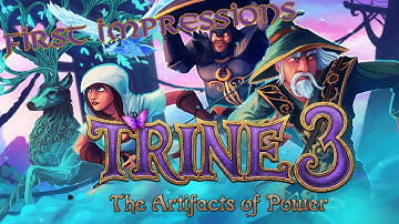 First Impressions: Trine 3: The Artifacts of Power