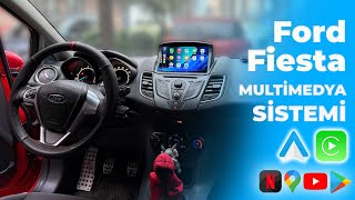 Ford Fiesta 2008 2017 Carplay Android Auto Destekli Multimedya Montajı 22-1933