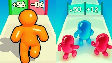 Tall Man Run vs Join Blob Clash 3D All Levels Walkthrough Gameplay Android iOS New Update