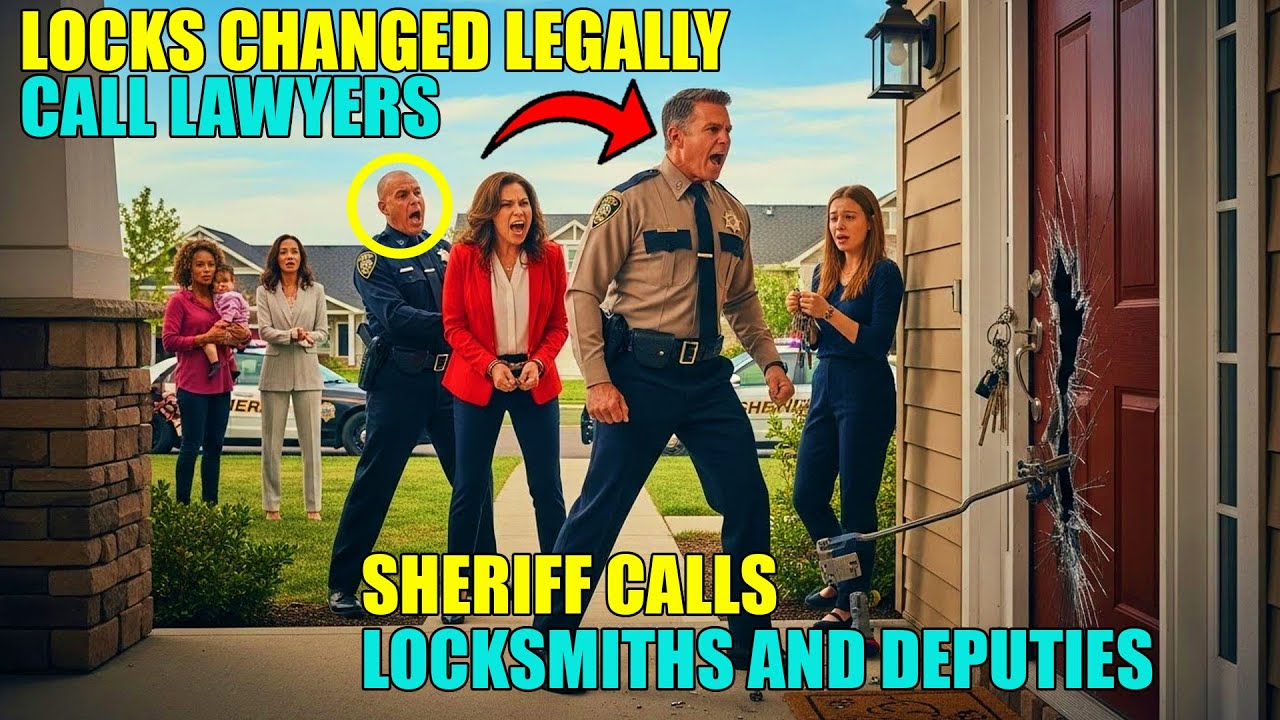 Karen’s Daughter Changed Our Locks While We Were Outside — My Sheriff Husband Kicked In the Door