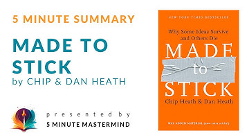 Made To Stick by Dan & Chip Heath - 5 Minute Book Summary Audio And Subtitles