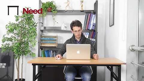 Need Small Desk No Assembly Foldable Writing Table Sturdy and Heavy Duty Folding Computer Desks