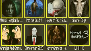 🎮BEST ENDING🔥NEW HORROR GAMES 2020⭐Mental Hospital 4,Into The Dead 2,House Of Fear,Sinister Edge screenshot 4