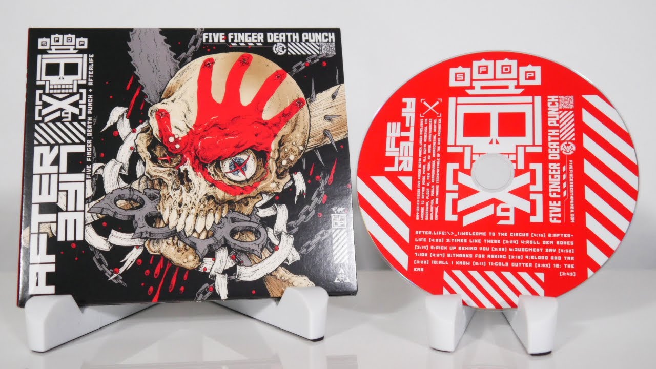 Five Finger Death Punch - Afterlife CD Unboxing - YouTube