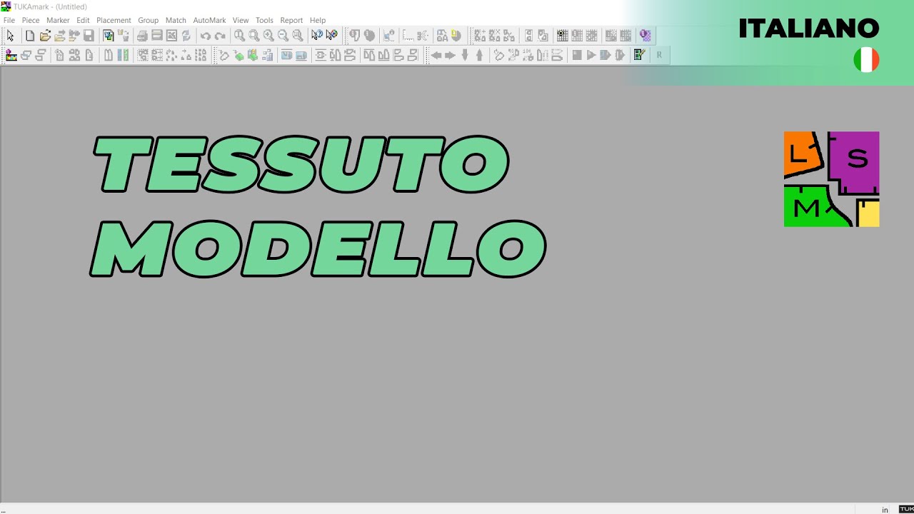 Italiano - Fabric Patterns | TUKAmark Video Help | CAD Marker Making Software | Italian