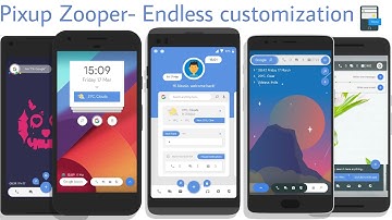 Pixup Zooper- Endless customization for Android