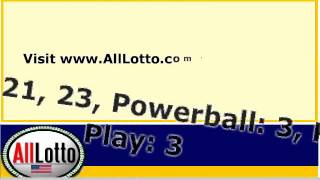 Powerball Lottery Drawing Results for February 15, 2014