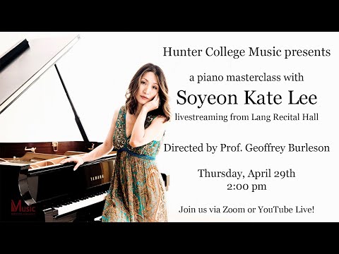 Piano Masterclass with Soyeon Kate Lee