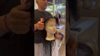 Özel Hakiki Saç Tül Peruk El İşçiliği Bu Videoda, Kişiye Özel Olarak Hazırlanan, El Işçiliği Peruk