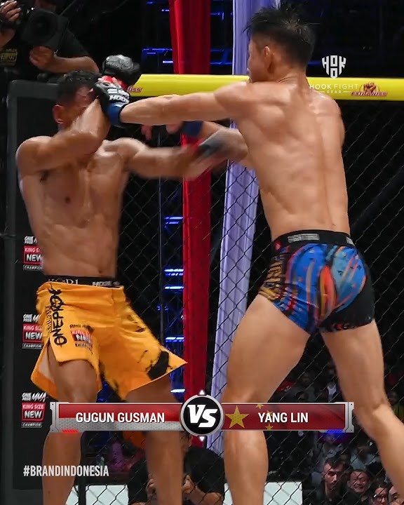 Download lagu Bonyok!! Gugun Gusman vs Yang Lin di One Pride MMA FN 79. - Hook Fight Gear
