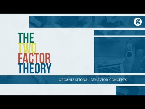 Video: Sino ang lumikha ng two-factor theory?