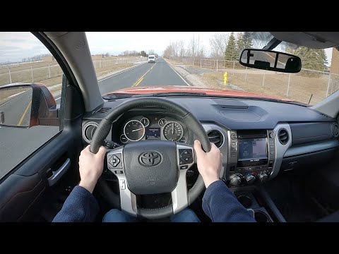 2015 Toyota Tundra TRD Pro Supercharged - POV Test Drive (Binaural