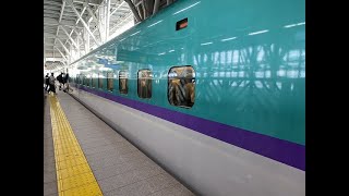 JR東日本 東北新幹線 はやぶさ10号 H5系 H4編成 新青森駅から大宮駅 車窓 （2022/11/26）
