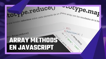 Métodos de array en JavaScript (.concat, .map, .filter, .reduce, y más))