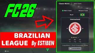 EA Sports FC 26 Brazilian League  by Estiben
