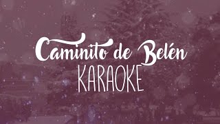 Video thumbnail of "Karaoke Caminito de Belén | Villancico 2016 Coro de Tajamar"