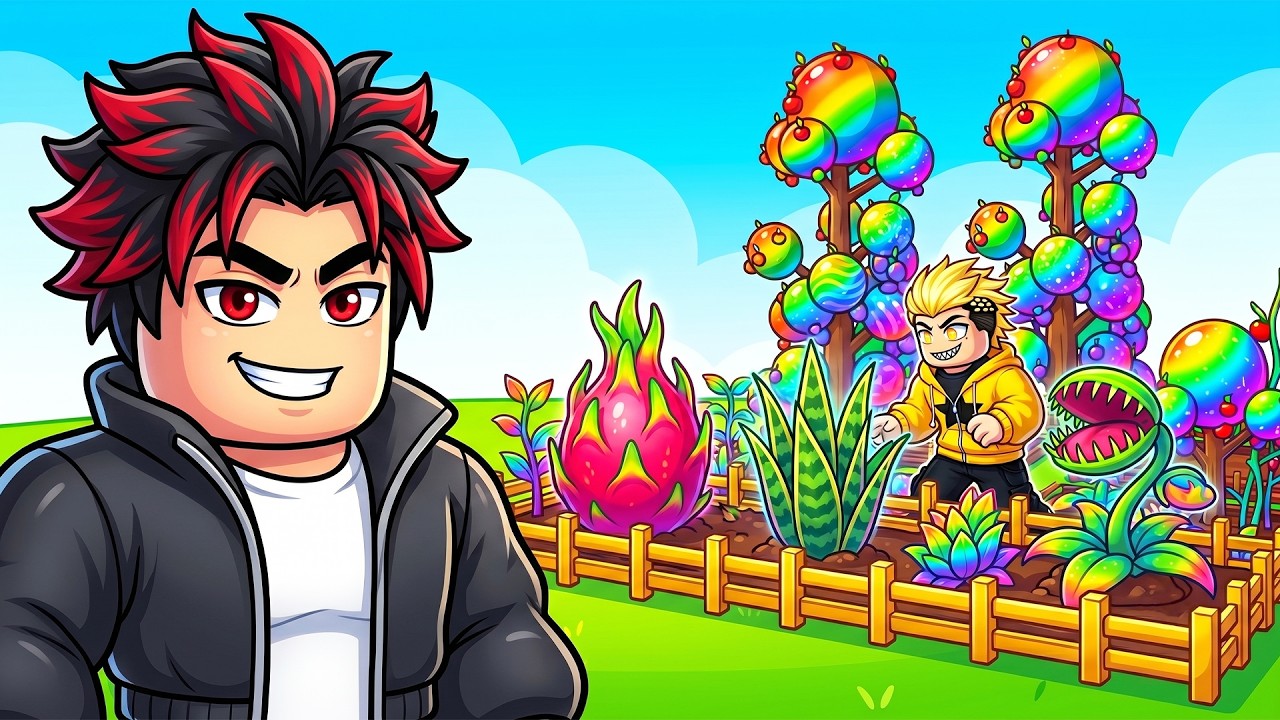 I BECAME THE BEST IN THE SERVER | GROW A GARDEN 2 ROBLOX