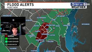 Flash Flood Warning issued for DC metro