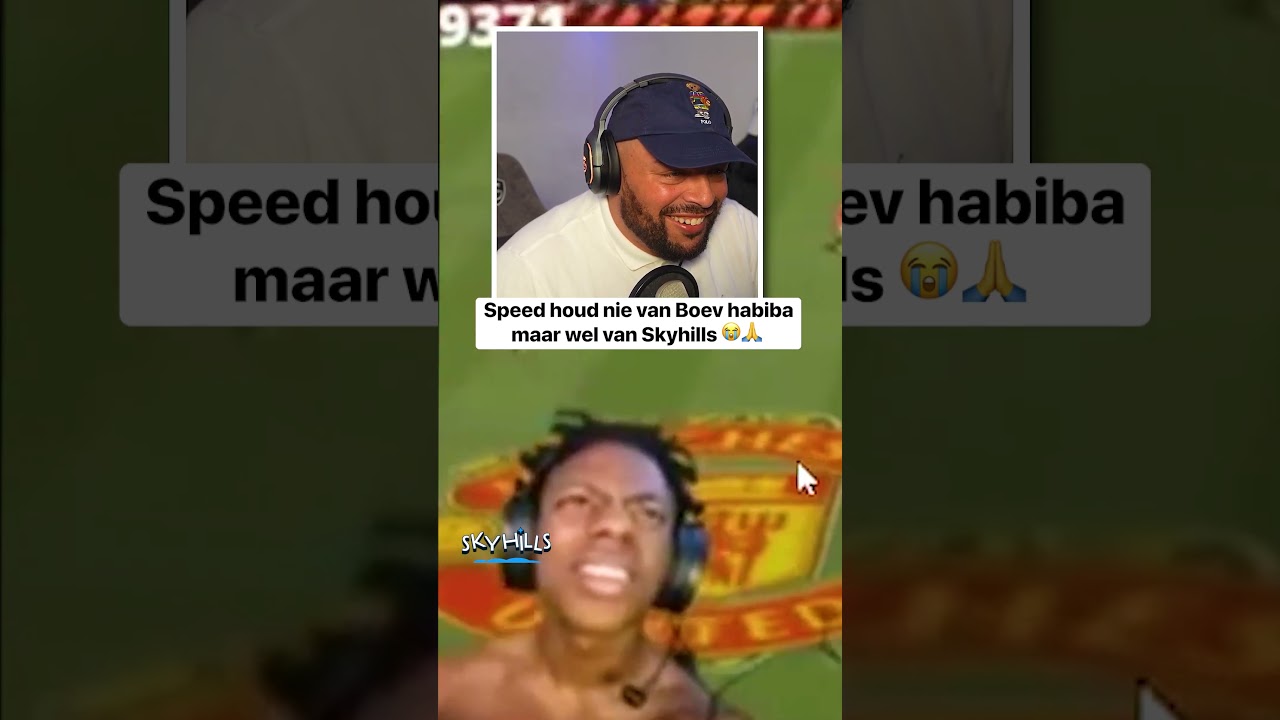 Speed houd niet van habiba 😭 #qucee #ishowspeedclipz #nederlander #tiktoknederland #viraal #shorts