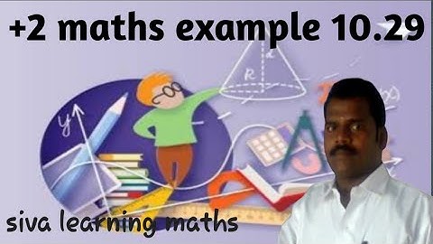 12th maths example 10.29