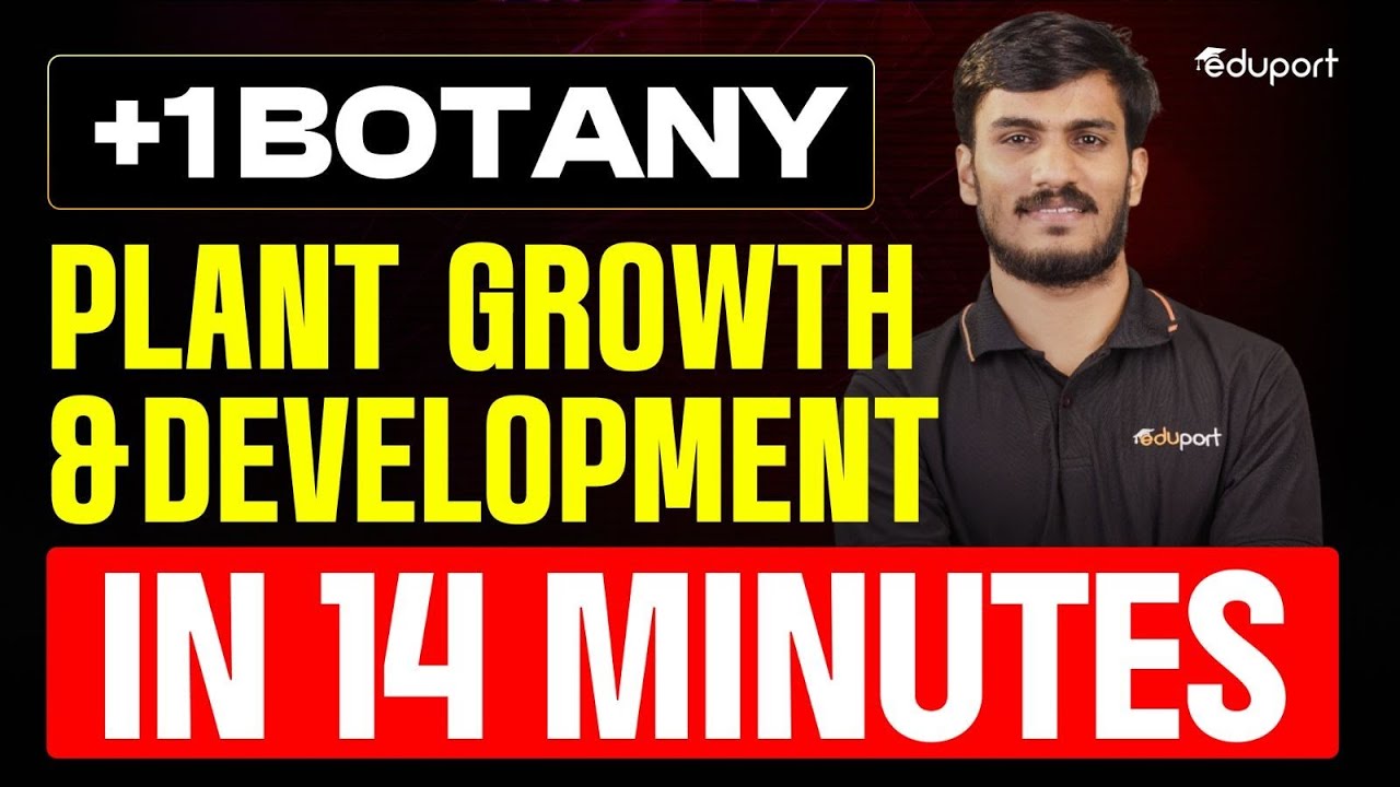 Plus One Biology Model Exam | Plant Growth and Development Summary | Eduport Plus One
