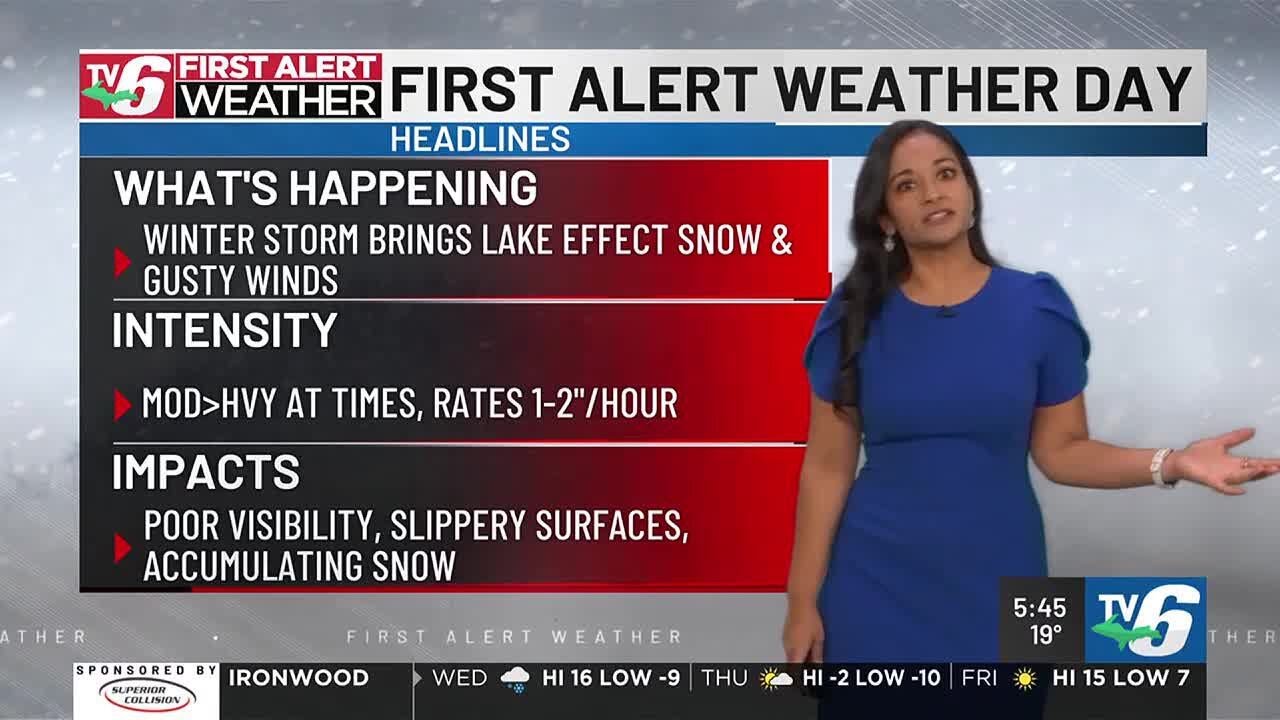 First Alert Weather Day: Heavy Lake Effect Snow - YouTube