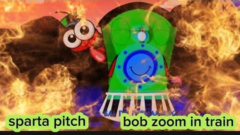 Sparta pitch bob zoom in train with different colors and different video effects