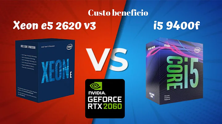 RTX 2060搭載PCの性能テスト | Xeon 2620 v3 vs i5 9400f