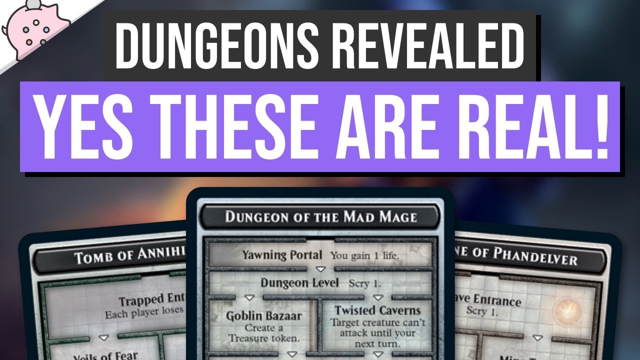 mtg d&d dungeon cards Magic The Gathering - Enter The all dnd mtg cards dungeons