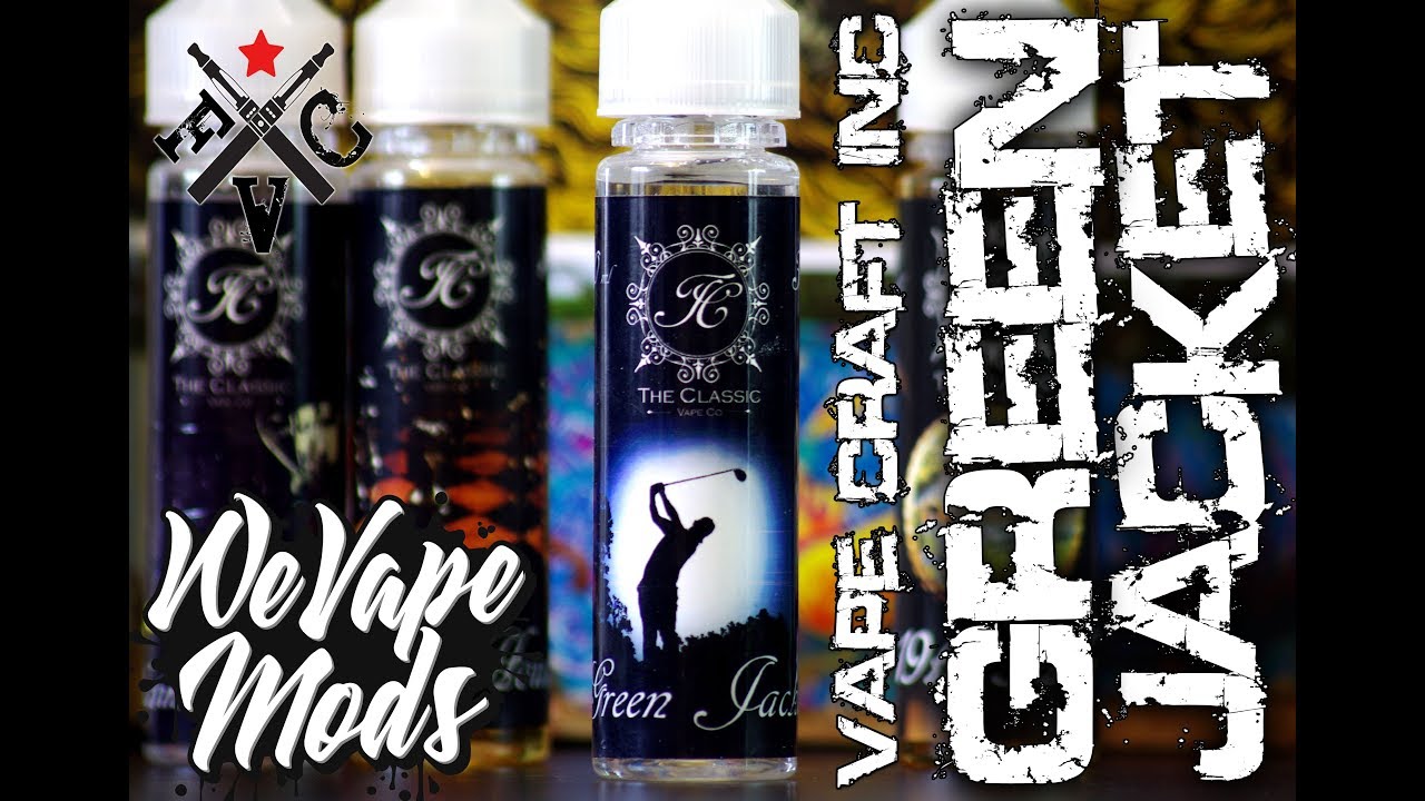 Green Jacket by Vape Craft Inc Mid Week Juice Review YouTube