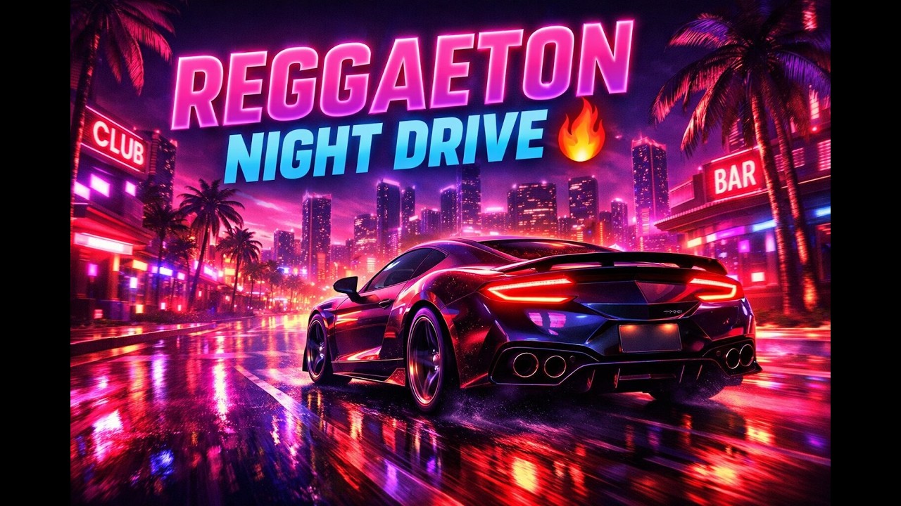 REGGAETON NIGHT DRIVE 2026 🌙🔥 Best Latin Chill & Party Mix | Bad Bunny, Feid, Karol G