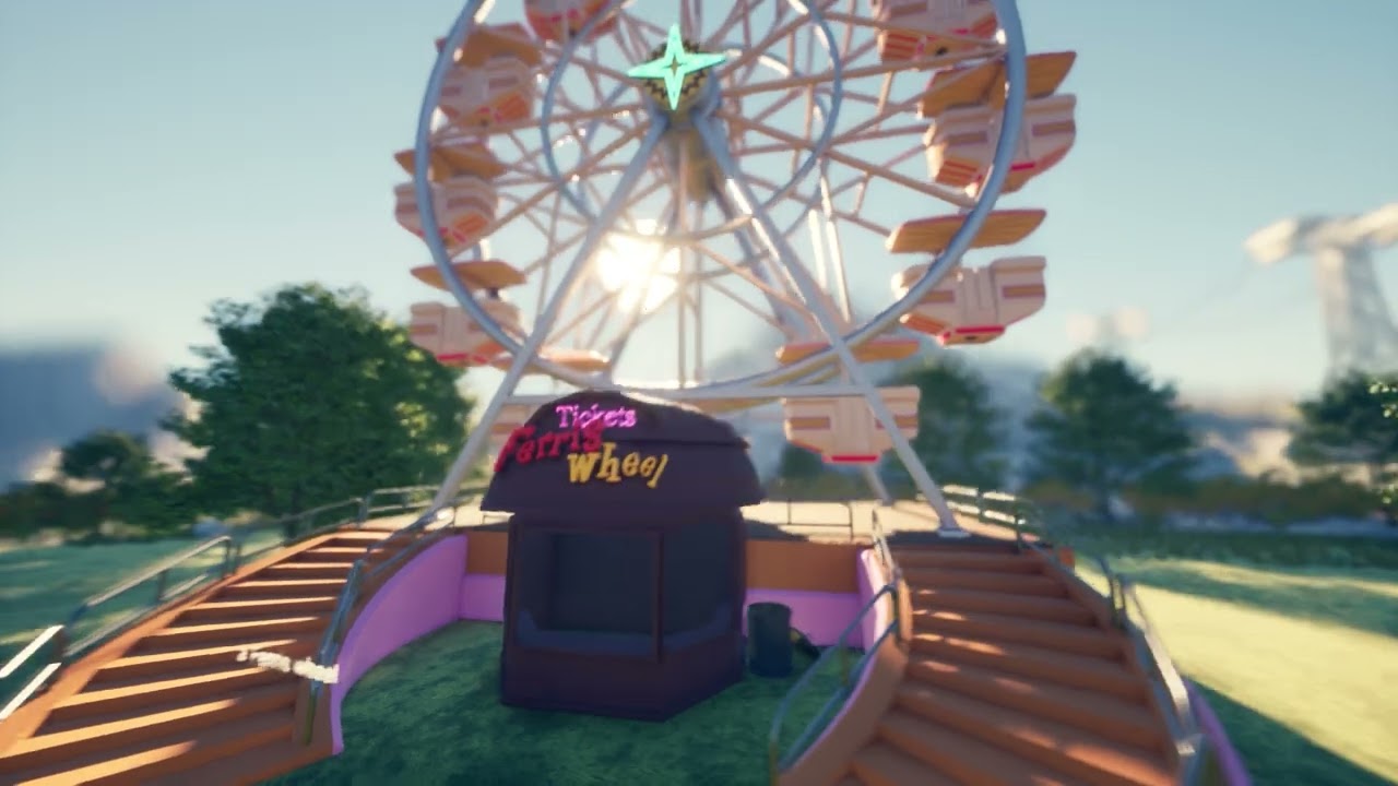 At the FUN PARK | VOCABULARY | English for Kids | ESL materials