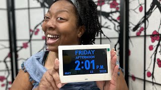 🕒 FLYRUIT 7" Dementia Clock for Seniors Digital Day Clock Review | Amazon Finds!
